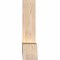 Ekena Millwork Portland Smooth Timber Gable Bracket, Douglas Fir, 60"W x 15"H x 3 1/2"D x 3 1/2"F, 6/12 Pitch GBW060X15X0404POR00SDF - alternate 3